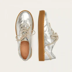 Sneakersy-Balagan Aluf Sneakersy, Srebrny