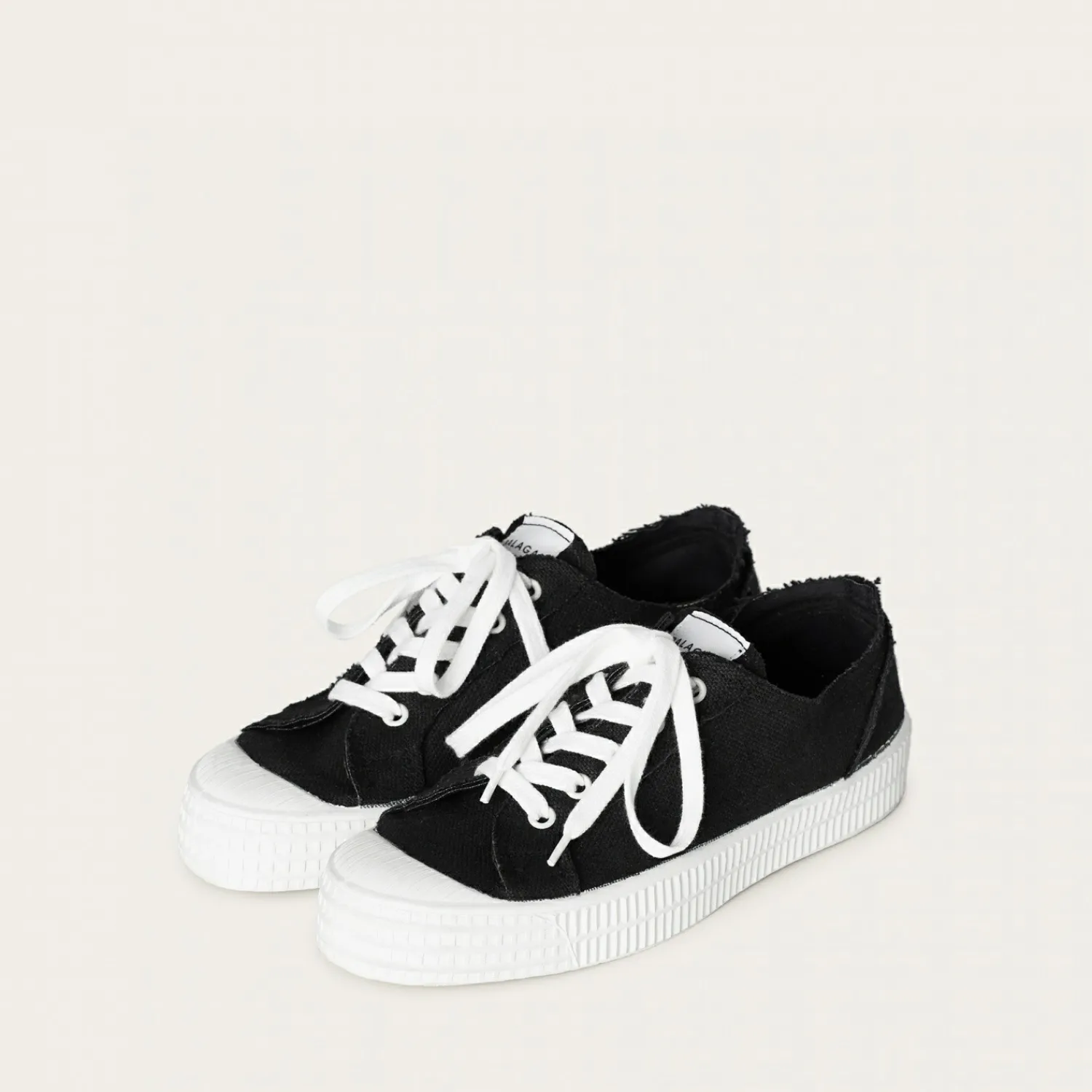 Sneakersy-Balagan Novesta Star Master Sneakersy Damskie Vegan, Czarne Na Bialym